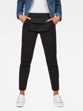 G-Star Originals RAW Demin Black 5620 3D Pouch Boyfriend Jean Size 27